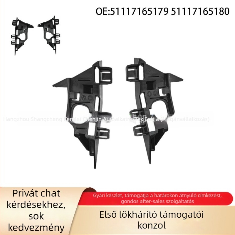 BMW Z4 E85/E86 első lökhárító tartó konzol, modellek 51117165180 és 51117165179