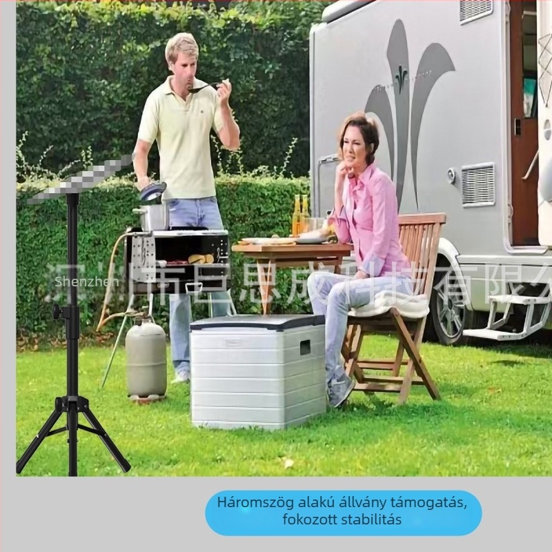 V4 Mini Háromszög Padlóra Állvány — Magasságállítás, Hordozható Hangszóró Állvány