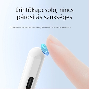 ALNK érintő stylus – univerzális kapacitív érintő toll tabletákhoz és telefonokhoz, fém burkolat, mágneses rögzítés, kompatibil Samsung, Apple, OPPO, VIVO és Xiaomi