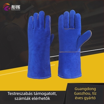 Tonghui tehénbőr hegesztő kesztyűk