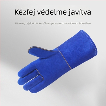 Tonghui tehénbőr hegesztő kesztyűk