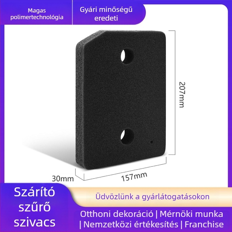 Moon Landing szárítógép szivacsszűrő a ventillációhoz és a dobhoz