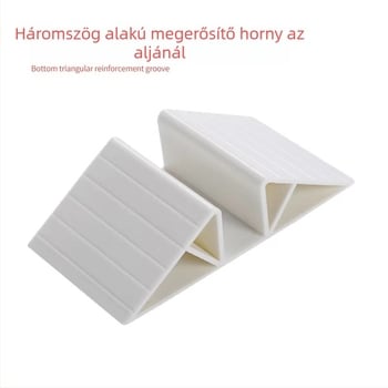 Háziállat-ajtó sín kiegészítő háromszög alakú kártya-bevágással és megerősítő horny a biztonsági ajtóhoz
