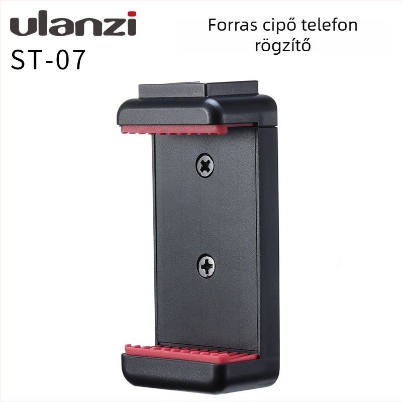 ULANZI ST-07 Mobiltelefon-klip állvány, alumíniumötvözet, 0.037 kg
