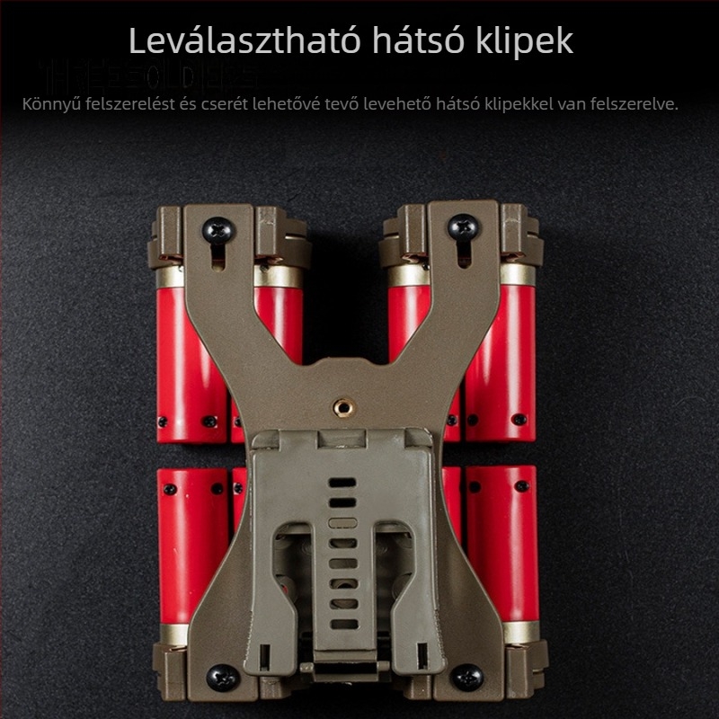 CS taktikai modell tároló clip bővítő funkcióval, ABS anyag, Ex-034, kültéri sportokra, uniszex
