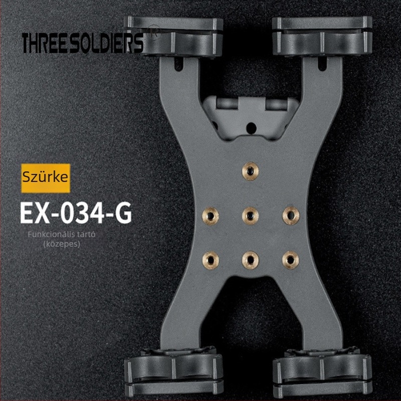 CS taktikai modell tároló clip bővítő funkcióval, ABS anyag, Ex-034, kültéri sportokra, uniszex