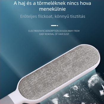 Elektrosztatikus ruhatisztító kefe – műanyag test, ruháról és háziállatok szőrének eltávolítása, bolyhos szösz eltávolítás, 2024 megjelenés