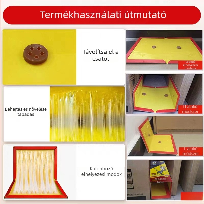 Hacker Nagyított és megvastagodott egér ragasztó tábla, Szilárd forma, Z2018, WP20140122
