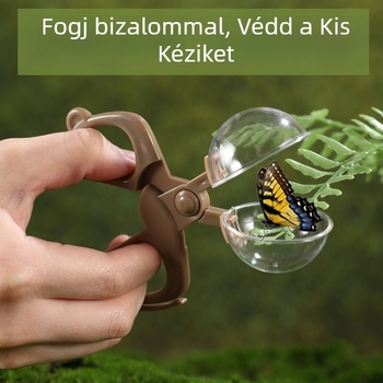 Gyerekeknek szánt rovarfogó készlet, műanyagból, modell A-03, Duogeng Bear márka, 7–14 éveseknek.