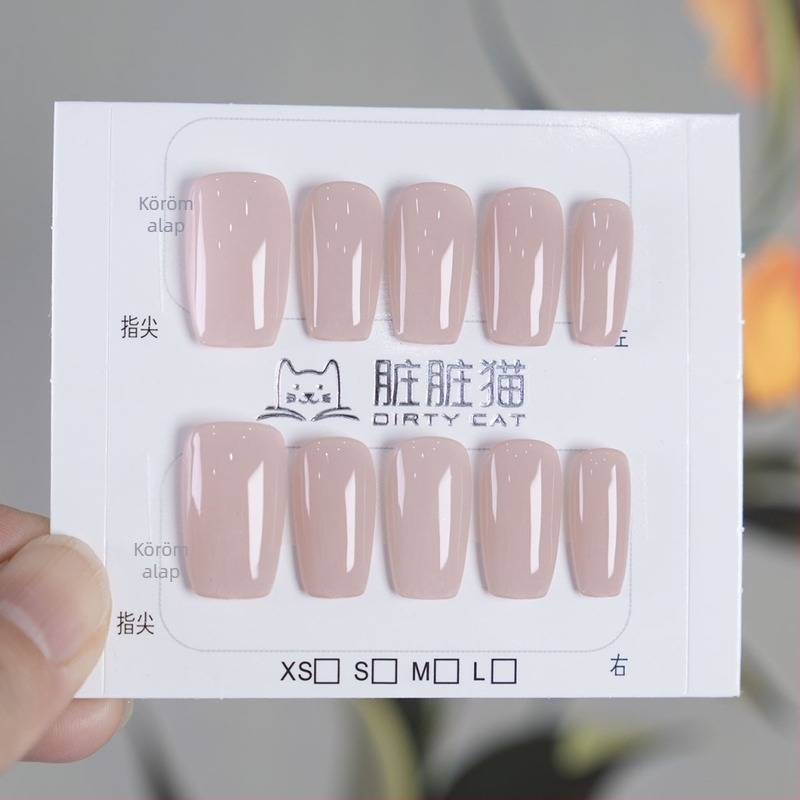 Jie Yan műkörmök, egyszerű stílus, viselhetőek nőknek, helyi márka