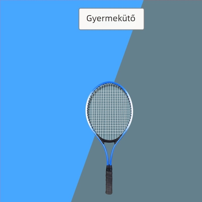 Kezdőknek teniszütő edzőkészlet – egyéni gyakorlás húrokkal, alumíniumötvözet (Anyag: alumíniumötvözet; Sport: tenisz; Használható területek: asztali tenisz és tollaslabda)