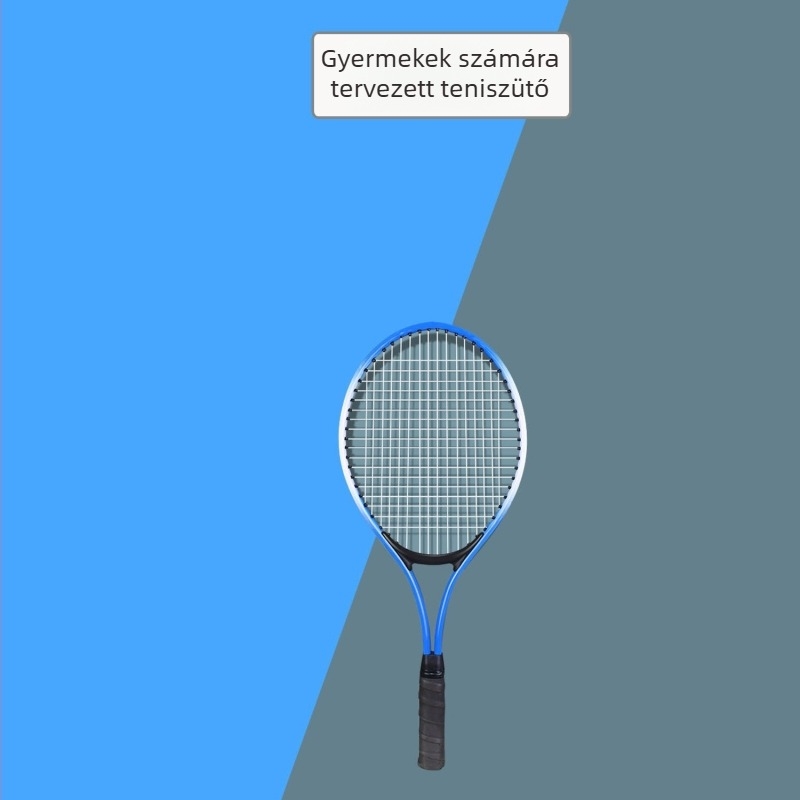 Kezdőknek teniszütő edzőkészlet – egyéni gyakorlás húrokkal, alumíniumötvözet (Anyag: alumíniumötvözet; Sport: tenisz; Használható területek: asztali tenisz és tollaslabda)