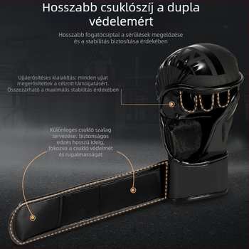 Felnőtt ökölvívó kesztyűk - professzionális edzés, Muay Thai fél ujjas kesztyűk, modell ltao1003836576, márka Haichao Department Store Factory
