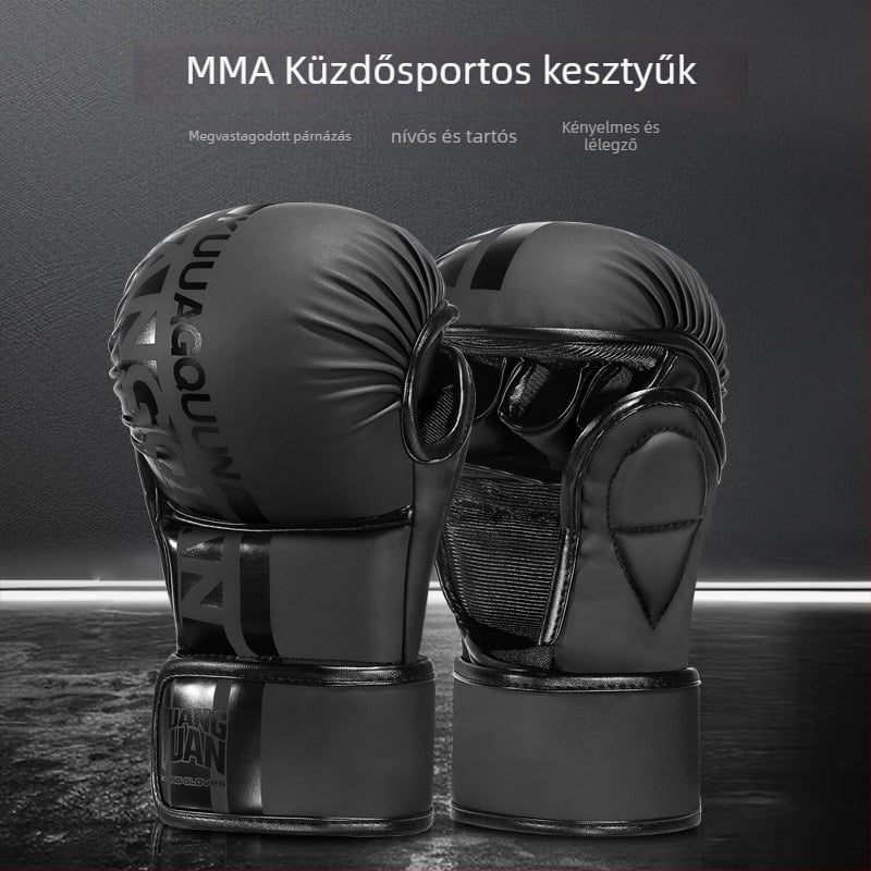 Felnőtt ökölvívó kesztyűk - professzionális edzés, Muay Thai fél ujjas kesztyűk, modell ltao1003836576, márka Haichao Department Store Factory