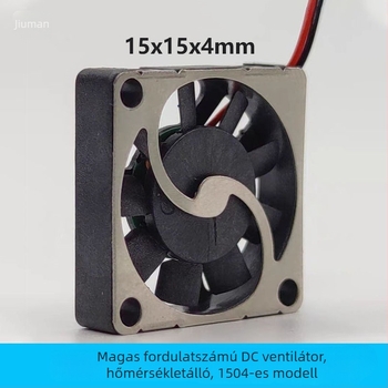 Laptop CPU hűtőventilátor, modell 1504, CPU-hoz, kompatibilis notebookokkal