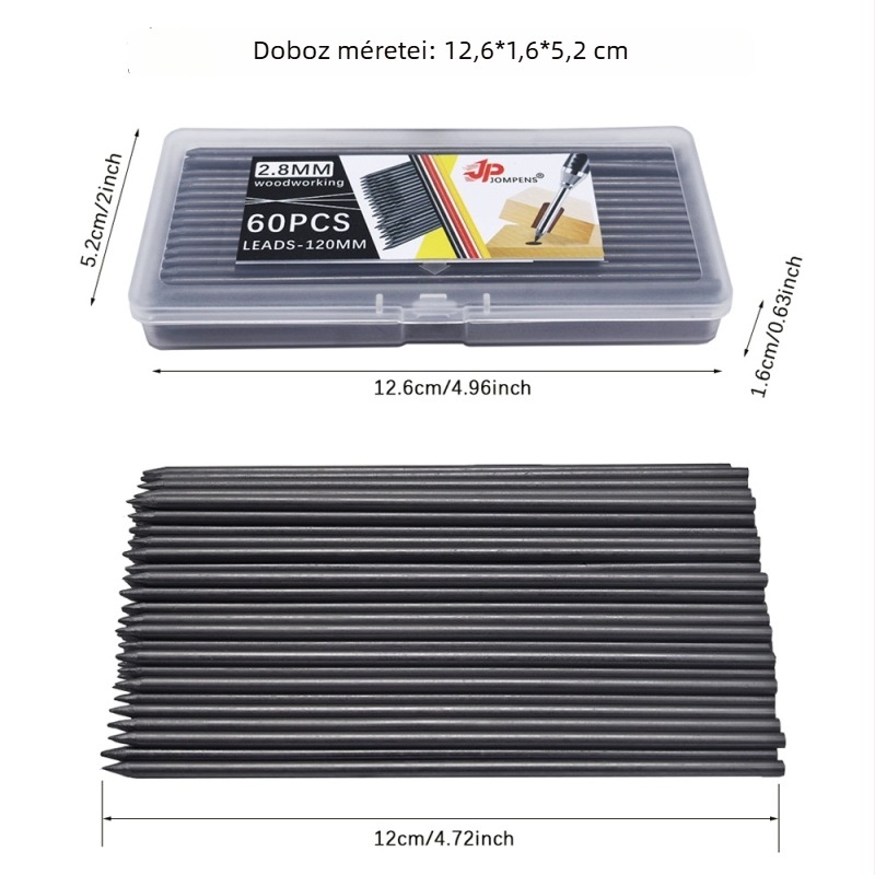 LC640B tollmag – műanyag, 1.0 mm vonalvastagság, jelölésre