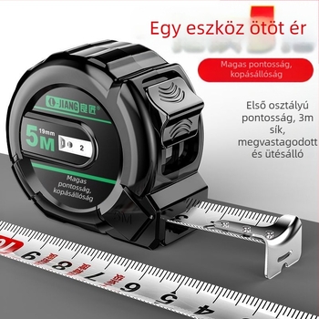 Rozsdamentes acél mérőszalag, vízálló és tartós, több tartományú háztartási használatra
