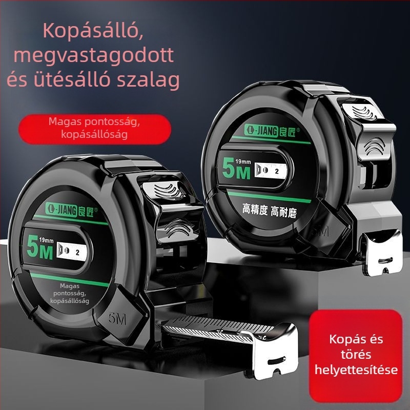 Rozsdamentes acél mérőszalag, vízálló és tartós, több tartományú háztartási használatra