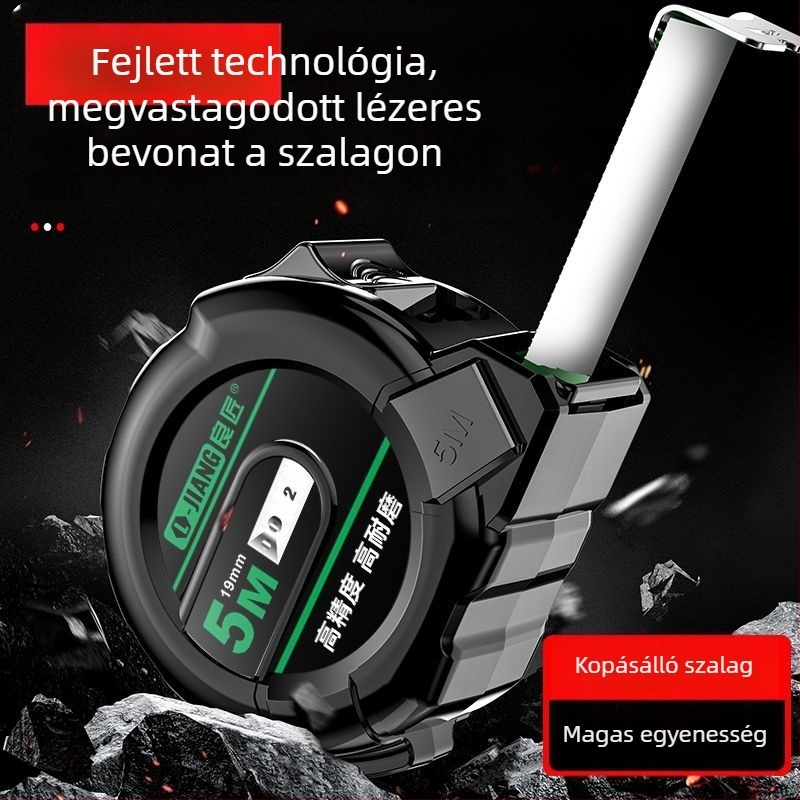 Rozsdamentes acél mérőszalag, vízálló és tartós, több tartományú háztartási használatra