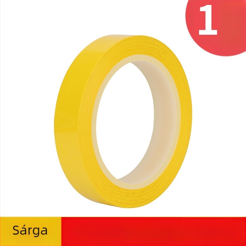 Fehér tábla jelölő szalag, PET alapú, akril ragasztó, egyoldalas, késes eltávolítás