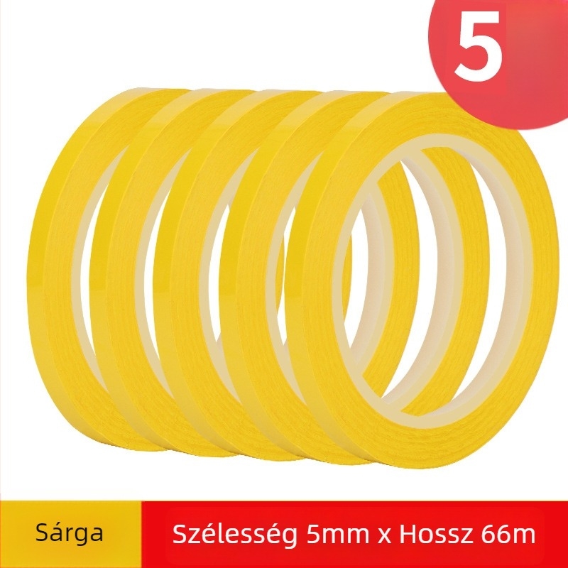 Fehér tábla jelölő szalag, PET alapú, akril ragasztó, egyoldalas, késes eltávolítás