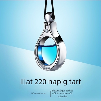 Autó belső tükrökhöz rögzíthető illatosító dísz, formaldehid eltávolítás, Floral Fougere illat, párolgási idő 1–15 nap, testreszabható, cikkszám 05Z042545H9309