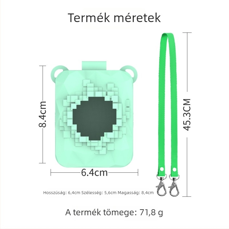 Szilikon védőtok Bitzee Magicals Digital Pet Magic Edition konzolhoz – zuhanásvédő, csúszásmentes és porálló.
