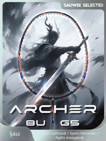 ALPSPORT tollasütő karbonszálas váz, súly 80–84 g, hossz 68 cm, ütő típusa: közvetlen ütés, feldolgozás és testreszabás elérhető