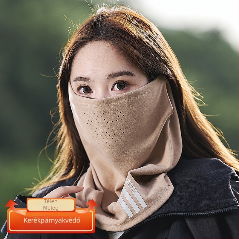 Lovagló/sí arcmaszk, lélegző, szélvédett, meleg, uniszex, nylon, Prince Lulu, K6001-050