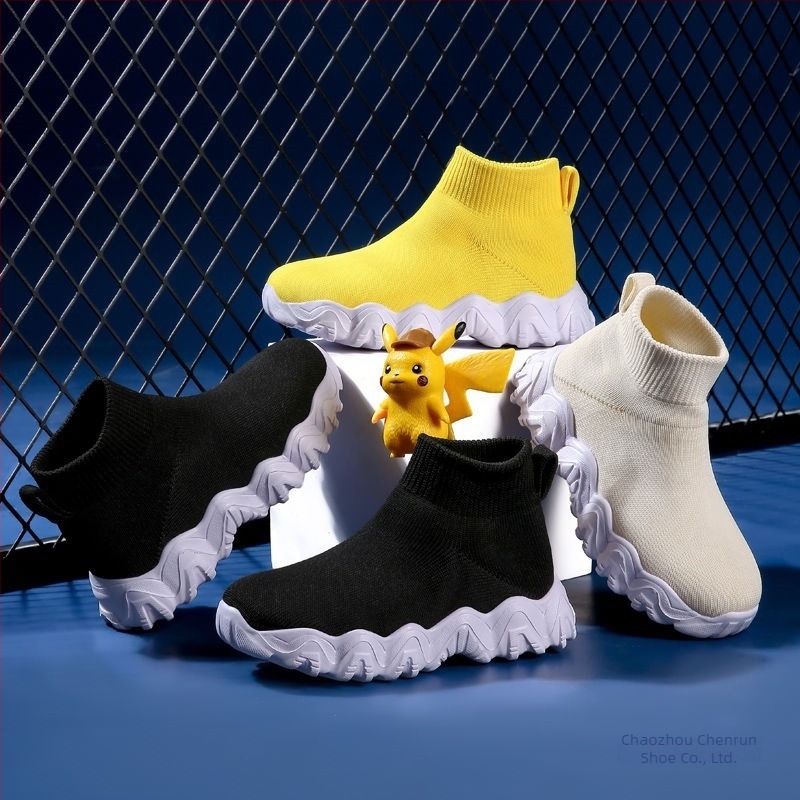 Női slip-on cipő platformos talppal, hálós felsőrésszel, EVA talppal