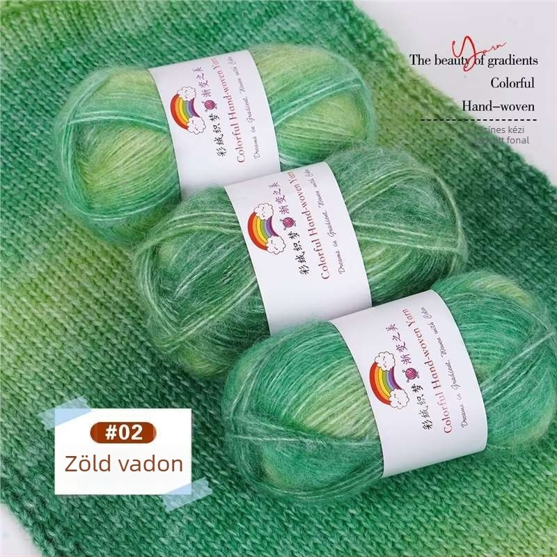 Belföldi gyapjú Mohair fonal, 7S, 1-szálú