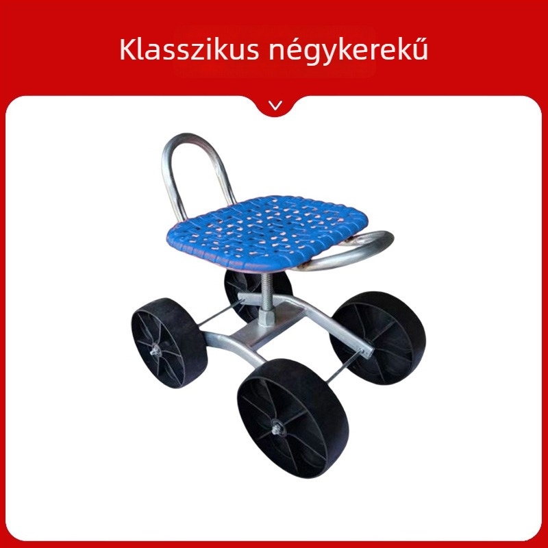 Fémes terepi szék — összecsukható, magasított modell (Alap / Klasszikus)