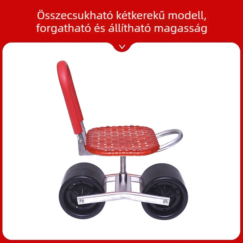 Fémes terepi szék — összecsukható, magasított modell (Alap / Klasszikus)