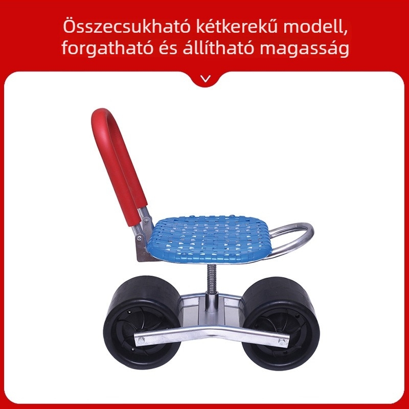 Fémes terepi szék — összecsukható, magasított modell (Alap / Klasszikus)