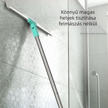 Langchen Szilikon Üveg Tisztító Kaparó Fürdőszobához, Testre Szabható Magáncímkével