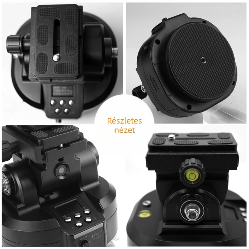 AI arc felismerő kamera automatikus követéssel élő közvetítéshez, távirányítás, 360° pan/tilt, függőleges sebesség 0.5–0.6, horizontális sebesség 8 szint