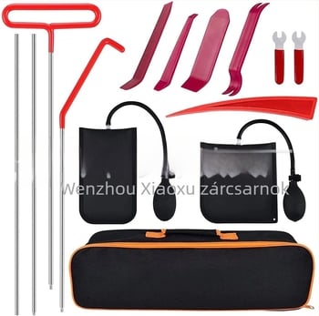 XG autóajtó javító készlet push-pull kampóval és légzsákkal, állítható ajtó- és ablaktelepítő eszköz, többfunkciós kampó - XG