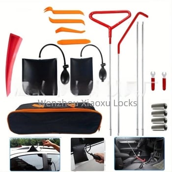 XG autóajtó javító készlet push-pull kampóval és légzsákkal, állítható ajtó- és ablaktelepítő eszköz, többfunkciós kampó - XG