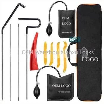 XG autóajtó javító készlet push-pull kampóval és légzsákkal, állítható ajtó- és ablaktelepítő eszköz, többfunkciós kampó - XG