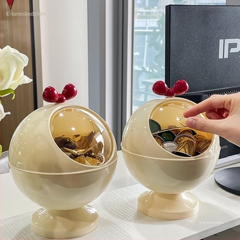 Kapszula kávé tároló és teafilterek megjelenítő tál irodai pantry-hoz — kreatív, aranyos dizájn, 2020 nyári megjelenés