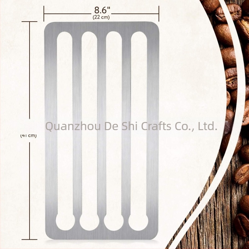 Fém kávékapszula tartó, falra ragasztható, modern minimalist stílus, 2020 tél