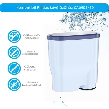 CA6903/10 kávéfőző vízszűrő aktív szénnel, műanyag ház