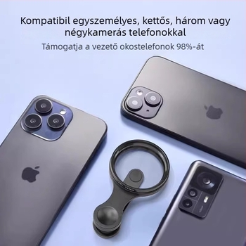 Univerzális polarizáló szűrő mobiltelefonhoz kapcsokkal, tükröződésmentesítés, nagy felbontás — Bianli Electronics, Termékszám Kc3TFEkx