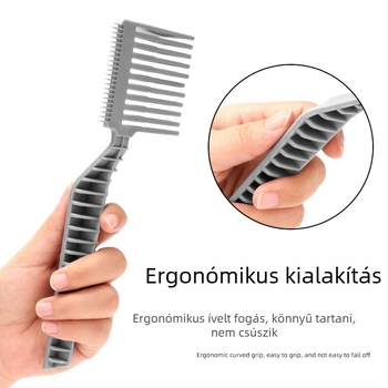 Longxin fodrászati kaliper-fésű a pozicionáláshoz, 42 g, nem importált, általános használatra
