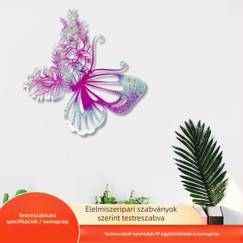 Szilikon pillangó forma gyantához – szabálytalan alak, testreszabható DIY ajándék dekoráció