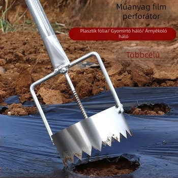 Talajtakaró fólia lyukasztó – Sakura Fuji mezőgazdasági ültetési eszköz