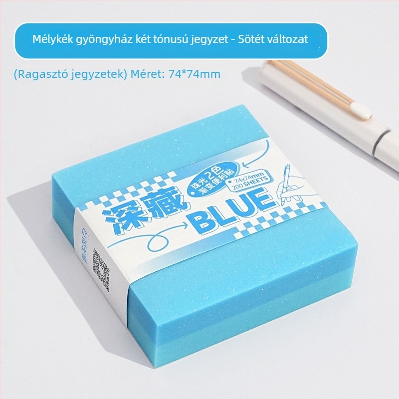 Brick-stílusú ragasztós jegyzetek és memo címkék, ragasztó: Igen, márka: yj, átlátszó címkék, IP állapot: Nem engedélyezett