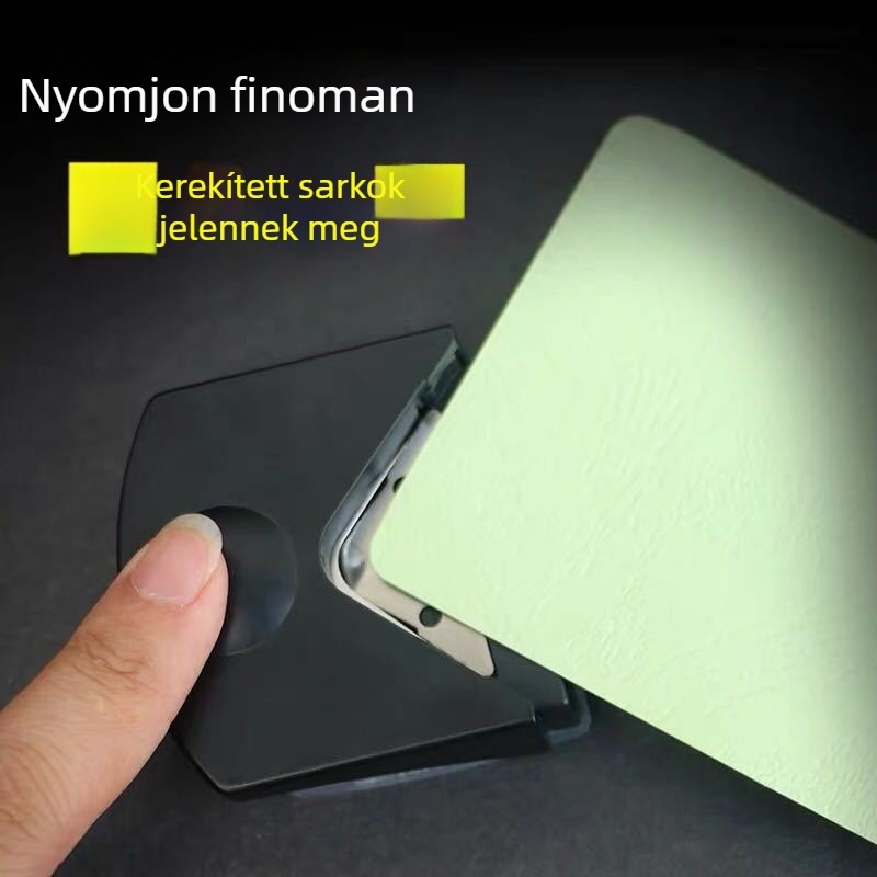 3-in-1 sarkkerekítő R4/R7/R10 kártyákhoz — Egyedi márka, Újév kártya, Pastoral stílus, Konferenciai ünnepségekhez, Ajándék