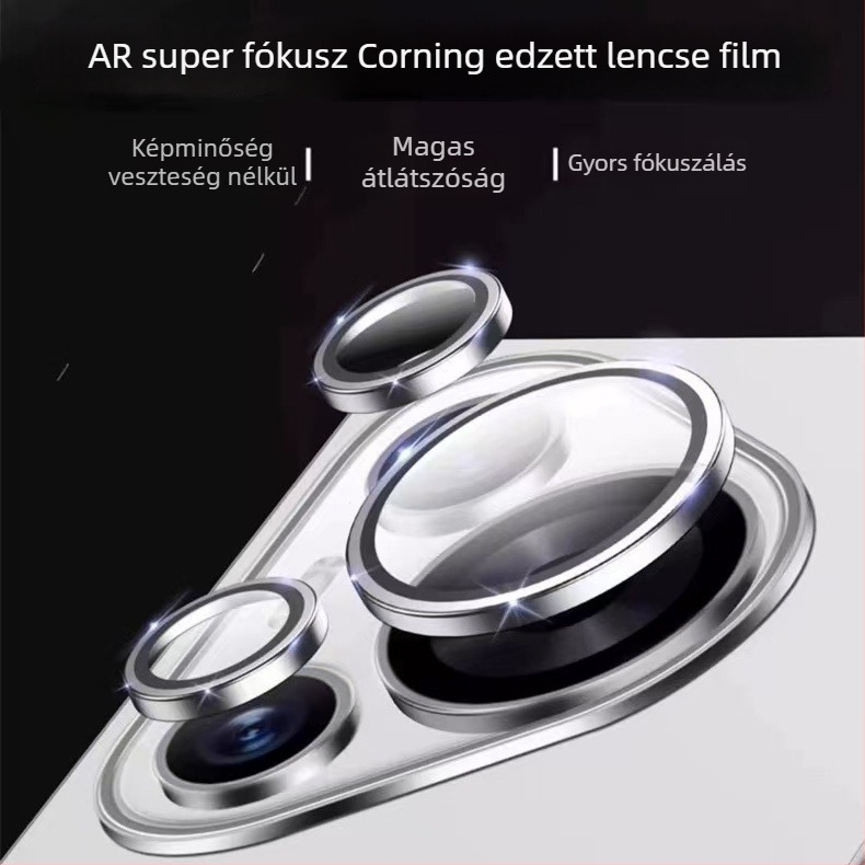 Huawei P80/P80Pro/P70Pro lencsevédő Film - Edzett üveg, Lencsefilm, HD Minőség, Ütésálló, Zuhanásálló