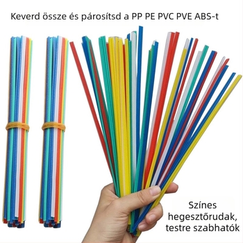 Műanyag hegesztőrudak autó lökhárító javításához (ABS/PE/PP/PVC)